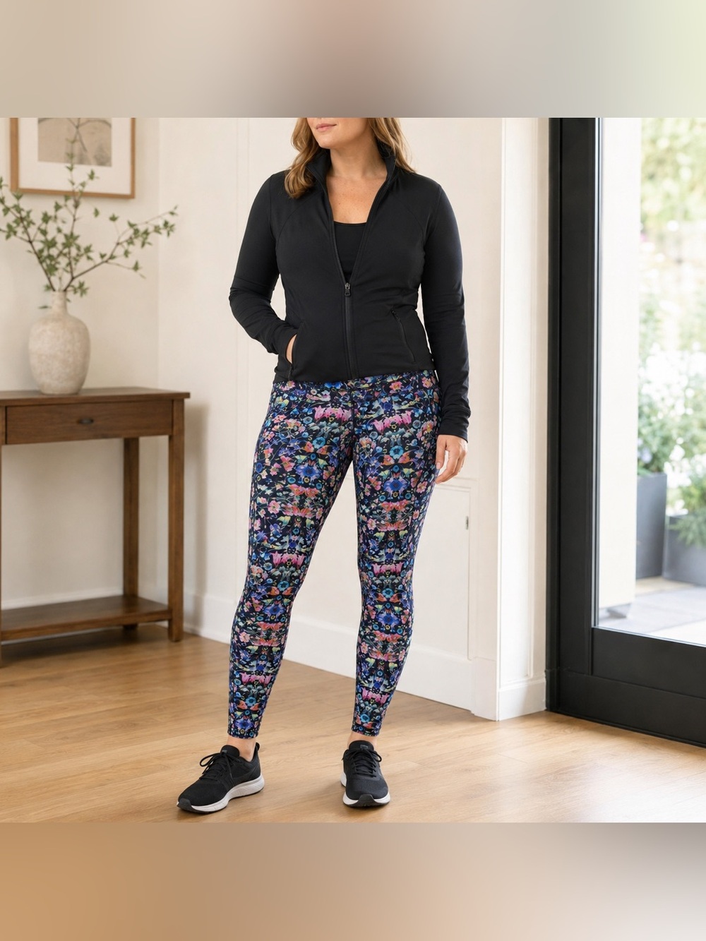Lululemon Swift Speed HR 28โ Running Tights Flowerscope Size 14 with pockets